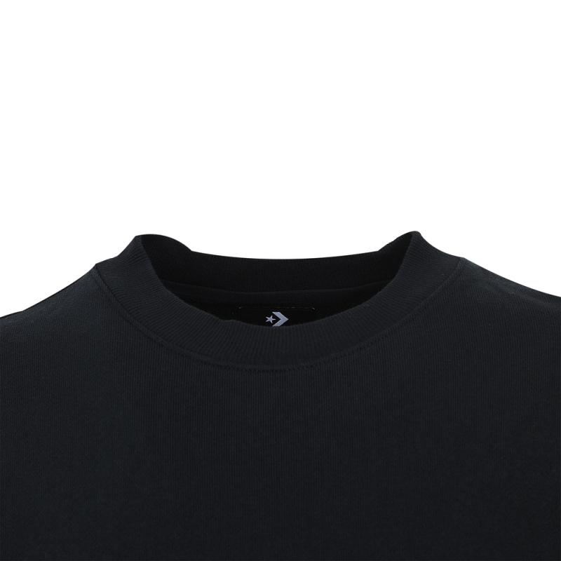 Converse Sweatshirt Unisex Black 10024495-A02