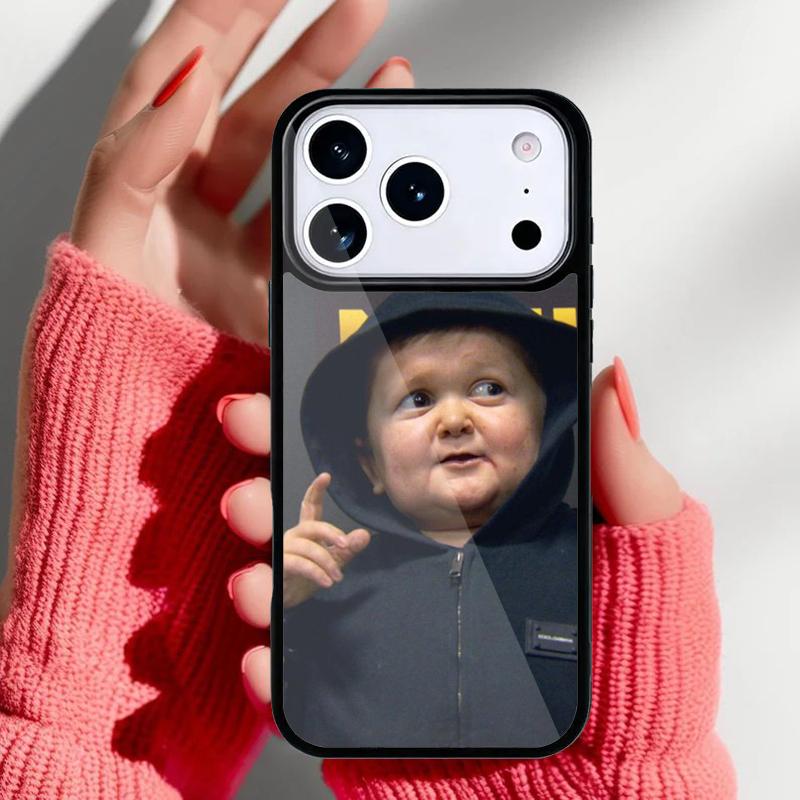 Cute Funny Hasbulla Bumper 16 Phone Case for iPhone 17 16 15 14 13 Pro Max Back Cover for 12 11 Pro Coque