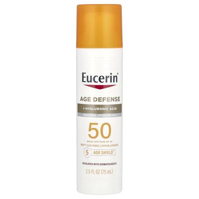 Anti-senėjimo, lengvas apsauginis kremas nuo saulės veidui, SPF 50, be kvapiųjų medžiagų, 2,5 fl oz (75 ml)