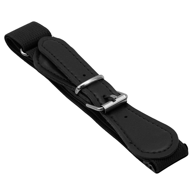 Girls Elastic Belt with Heart Shaped Metal Buckle Cute Stretch Waistband for Jeans & Dresses Adjustable Kids Waist Belt