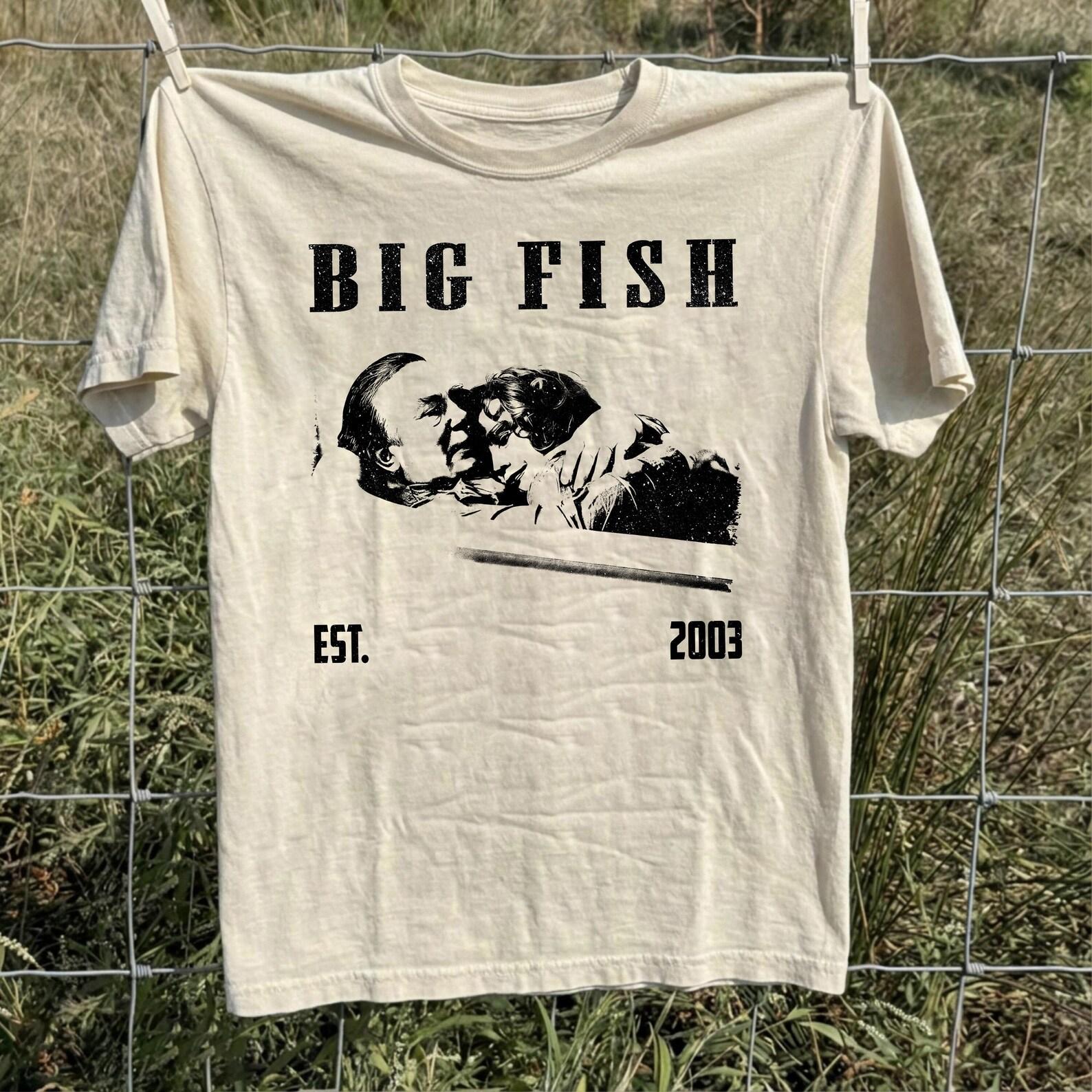 Big Fish Film Shirt, Vintage Tim Burton Style, Comfort Colors Tee 2XL