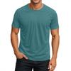 Men's Round Neck Raglan Short Sleeve Top T-shirt