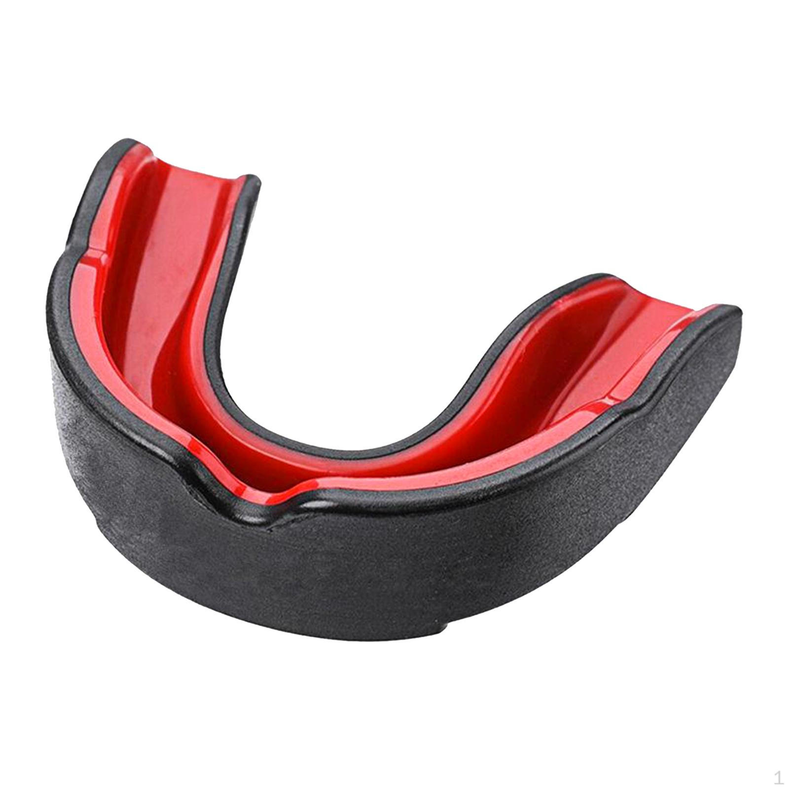 

Боксерская резинка Каппа для регби, боевые искусства, Gumshield Black+Red