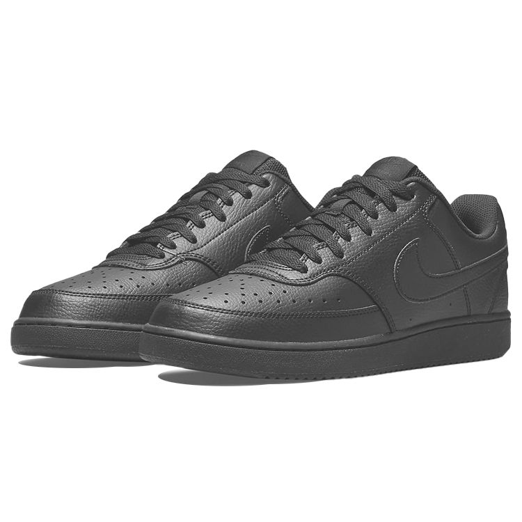 Nike Court Vision Low Next Nature Triple Black Unisex Sneakers DH2987-002