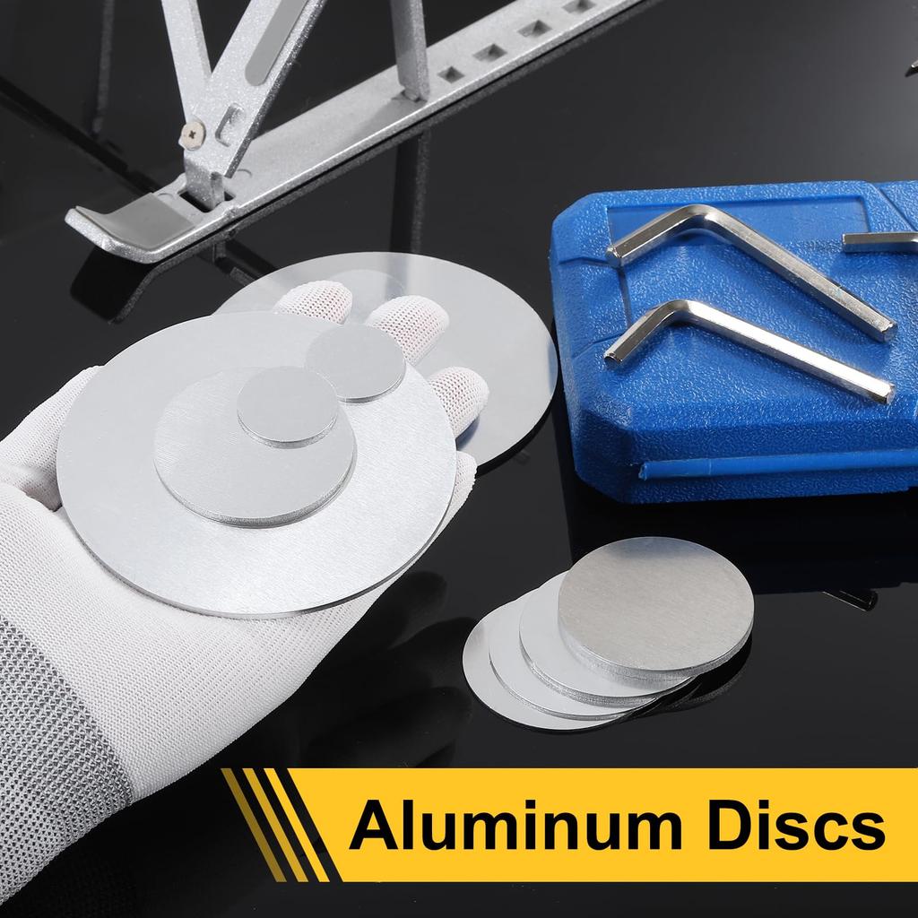 uxcell 6 Aluminum Discs Diameter 2 inch (50 mm) Thickness 0.04 inch (1 mm)