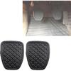 Clutch & Brake Pedal Pad Rubber Cover 36015GA111 Foot Pedal Pad Covers Compatible with Subaru Forester IMPREZA Legacy Outback WRX 36015GA110