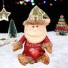 3Pcs Christmas Gift Bags Snowman Santa Elk Patterns Decorative Candy Bags