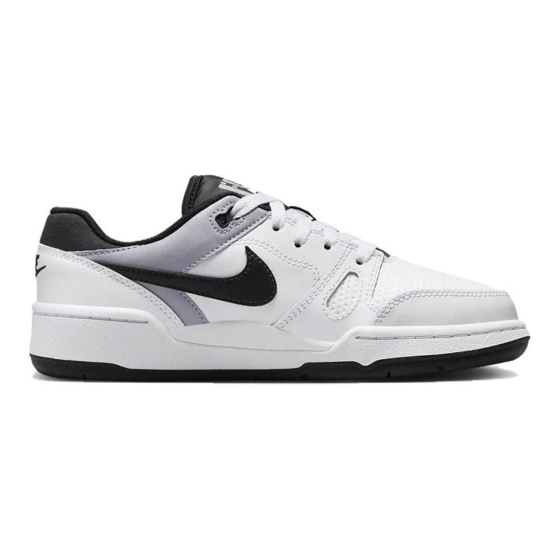 Nike Full Force Low Top Skateboard Shoes White Gray Sneakers FV5929-101