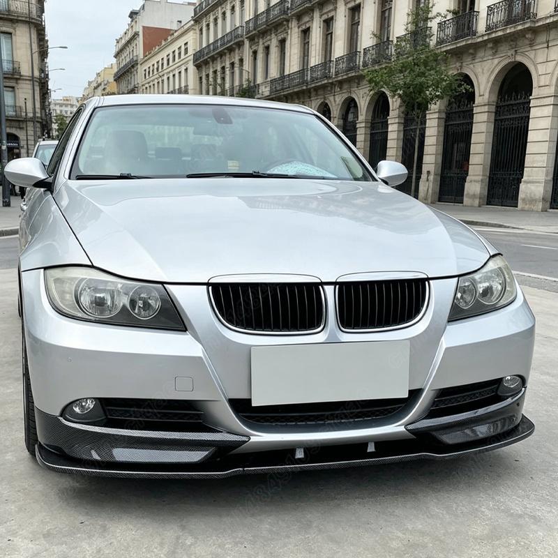 Für BMW 3er Reihe E90 E91 Frühe Modelle 320i 325i 2005 2006 2007 2008 Auto Frontstoßstangenlippe Auto Frontschürze Spoiler Karosseriemodifikationssatz