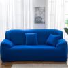 Elastic Sofa Slipcover Pure Color Universal Fit Full Wrap Couch Cover for Single Double 3 4 Seater Sofa