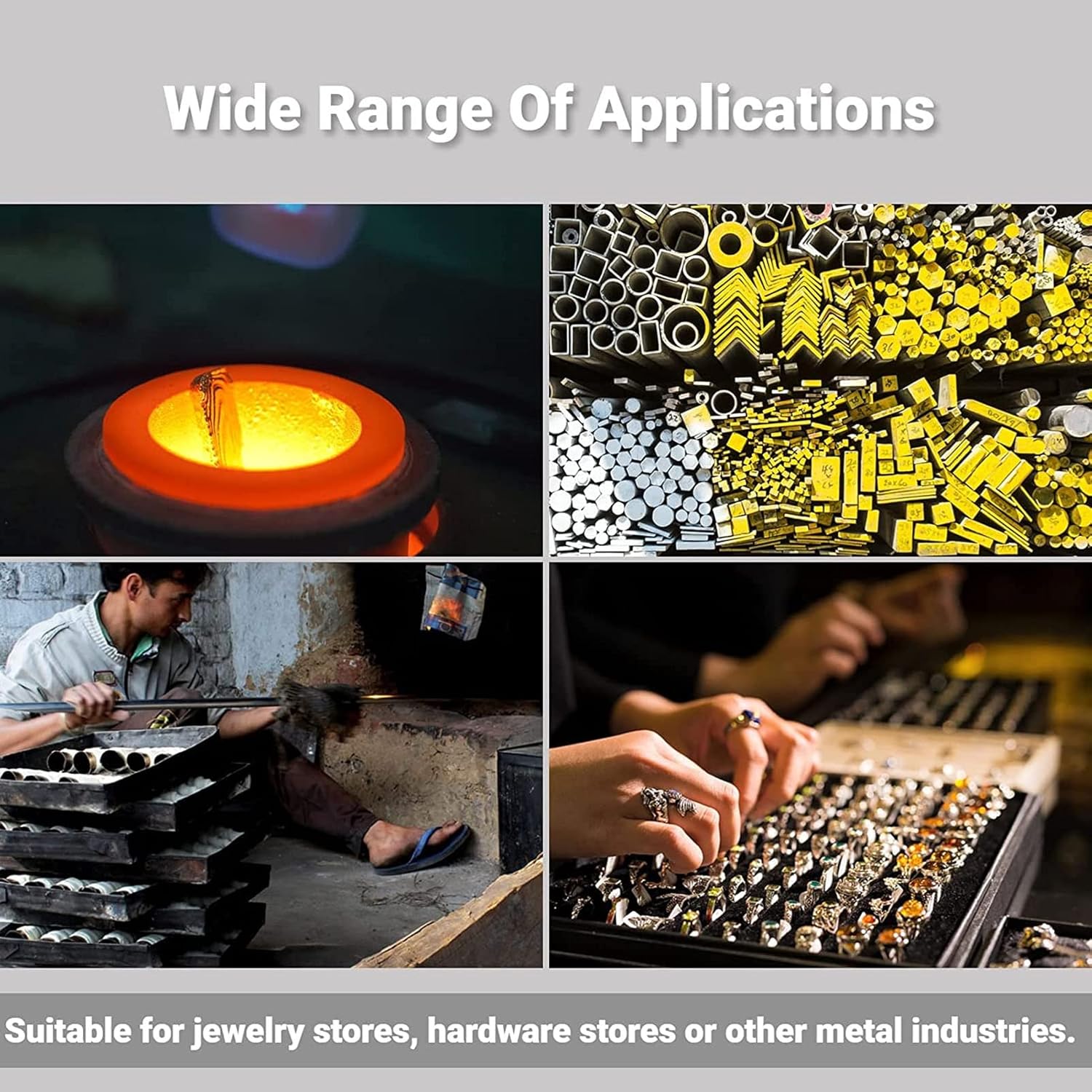 Jewelry Casting Sandbox, Melting Pot, Aluminum Alloy Melting Casting Tools, High Temperature Ring Casting Container, Sand Casting Sandbox