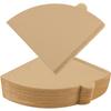 200 Count Coffee Filters 2, Cone Coffee Filters Size 02, Natural Unbleached Pour Over Coffee Filter 2-4 Cup