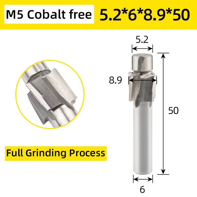HSS Countersink Milling Cutters / Cobalt-Containing Layer Countersinks / Fully Ground Countersink Drills M3M4M5M6M8M10M12M14M16