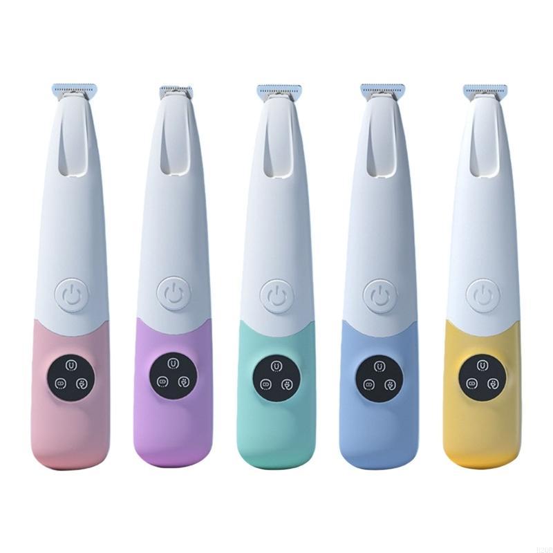 Ergonomic Pet Hair Trimmer Rechargeable Battery Quiet Operations For Dog Cats