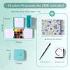 12/24 Colors Portable Travel Watercolor Palette With Waterbox Mini Paint Box Sketchbook Water Brush Student Outing Art Supplies