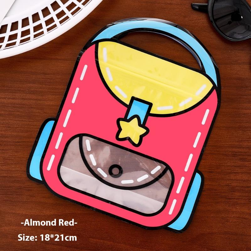 5 Stück Cartoon Geschenktasche Vliesstoff Snacktüte Gastgeschenke Süßigkeiten Kekse Verpackung Handtasche Niedliche Festival Tragetasche für Party