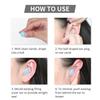 Disposable Silicone Gel Ear Plugs Waterproof 27dB Noise Reduction Intrinsically Safe Foldable Design for Adults Kids Swimming