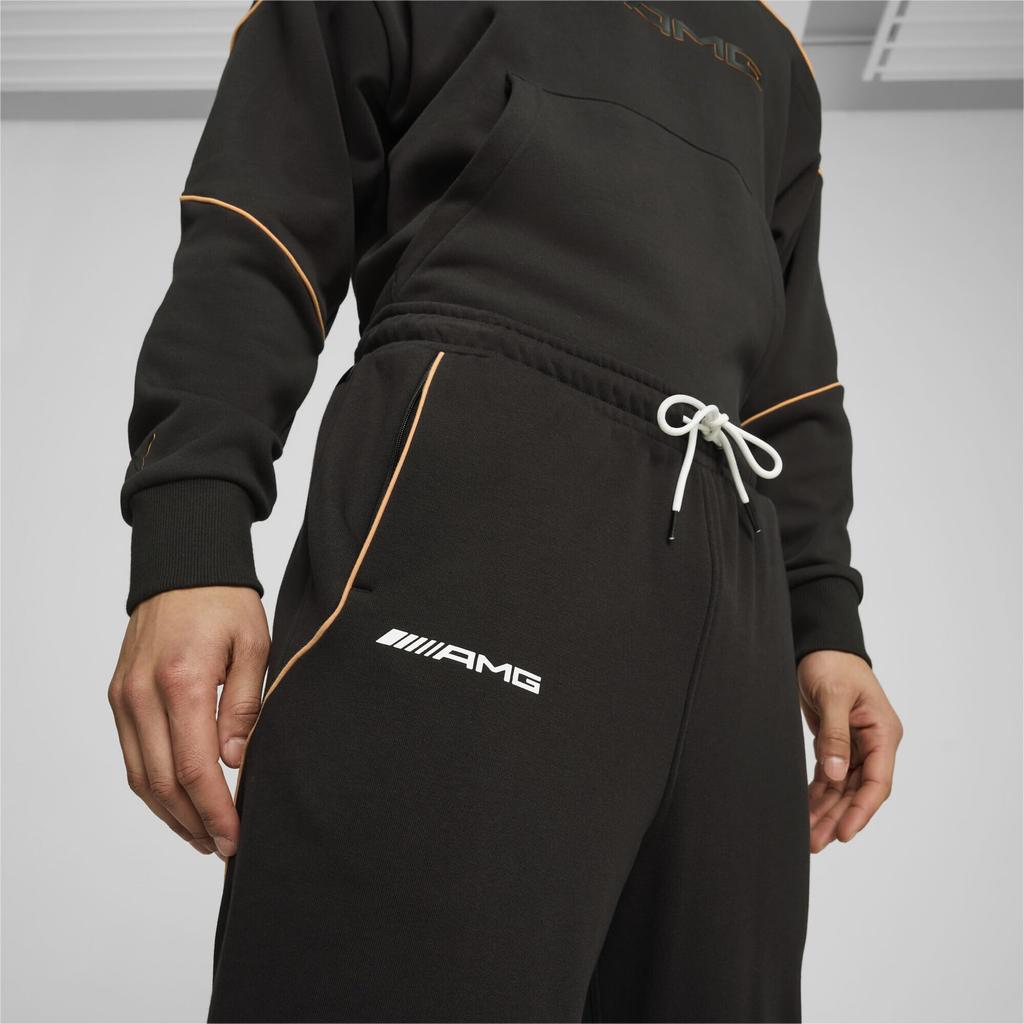 MOTER Car Racing Long Pants Jersey AMG SWEAT PANTS 627419 24th Color Black [PUMA] Men's Autumn/Winter (01)