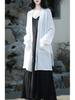 Zen Style Cotton Linen Cardigan - Spring/Summer Sun Protection