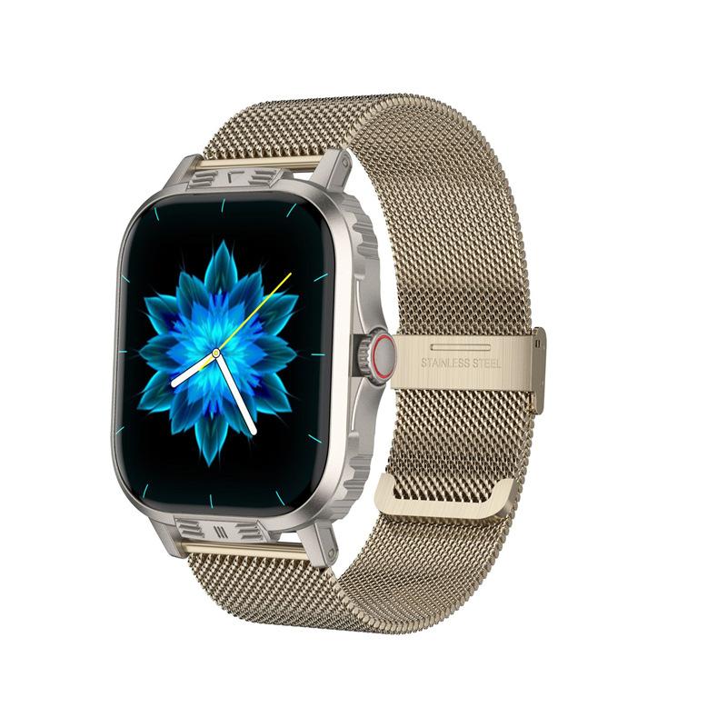 Mode Neue Multifunktionale Sport Bluetooth Uhr HD Große Bildschirmanzeige Sportarmband Spirit Island/Herzfrequenz/Blutsauerstoffmonitor/Rechner