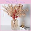 Chinensis Simulation Ilex Berries Fortune Fruit Ginkgo Artificial Flower