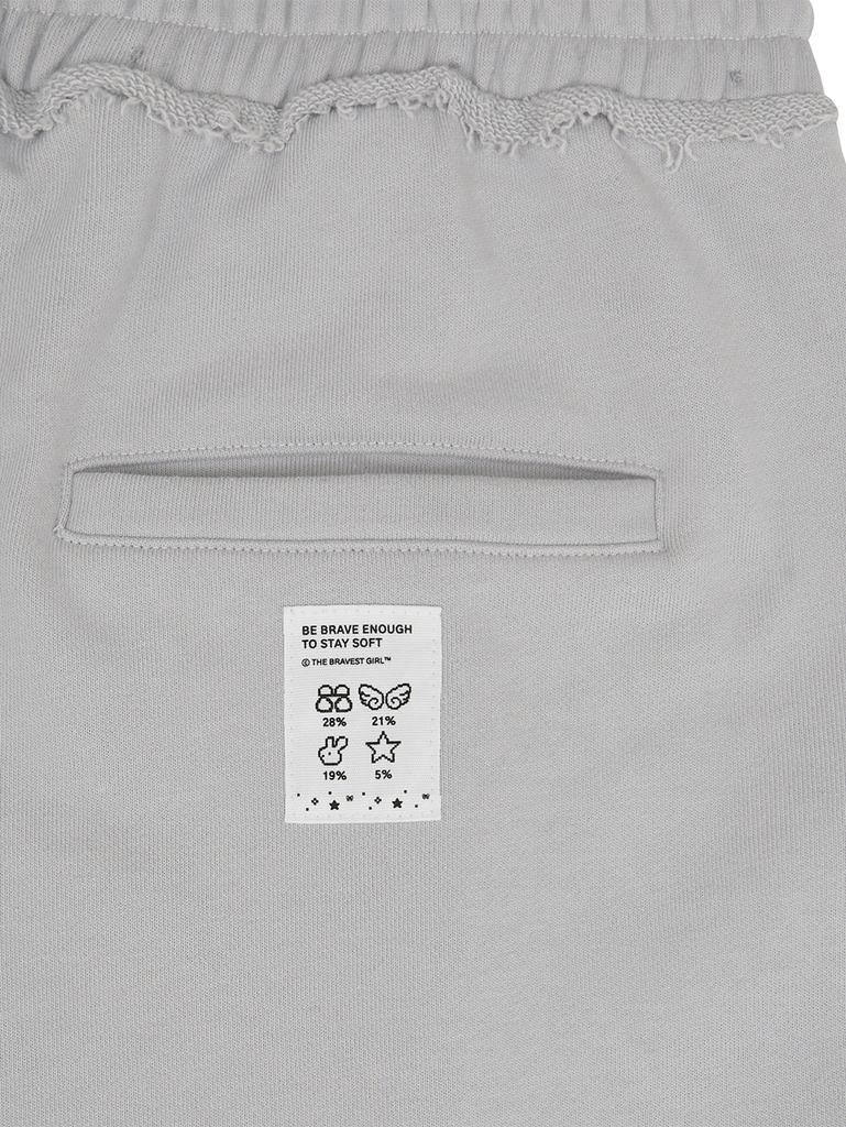 TUOMIO Detachable Bermuda Sweatpants [Grey]