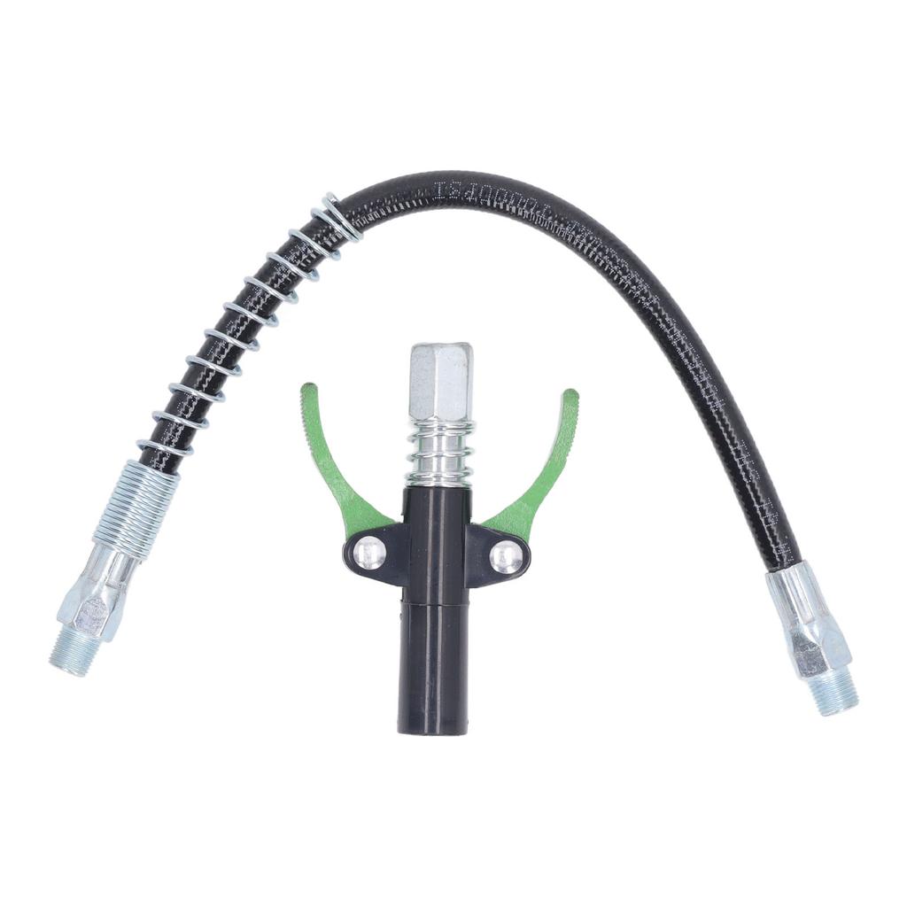 Mazací spojka s dvojitou rukojetí, samosvorná, nepropustná, rychloupínací, mazací injekční hrot