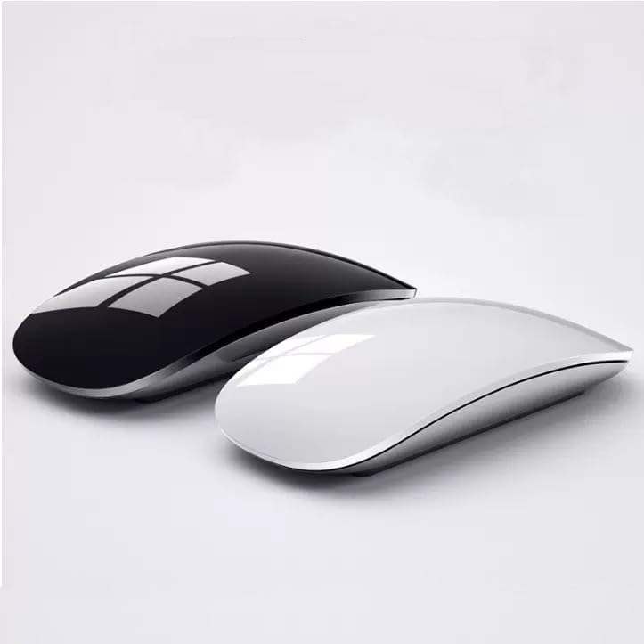 Wireless Surface Magic Mouse USB C Rechargeable Bluetooth Touch Mouse Compatible with and Android and Tablets Multi-Touch Replacement, macOS, Windows,