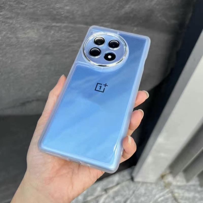 Case For OnePlus 12 12R 11 R ACE 2 Pro 10T Soft Silicone Transparent Cover For OnePlus12 One Plus ACE 3 11R Camera Protect Shell