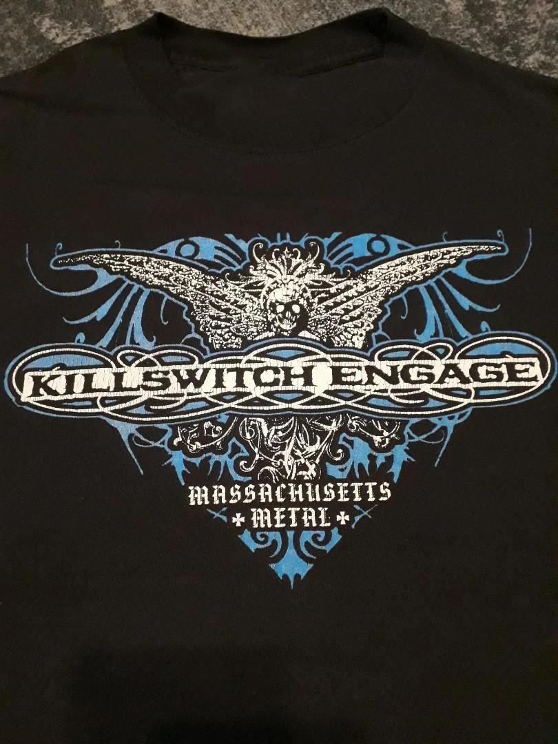 Men s and Women s T-shirts Killswitch Engage Massachusetts Tour Unisex T-Shirt Full Size S to 5XL L