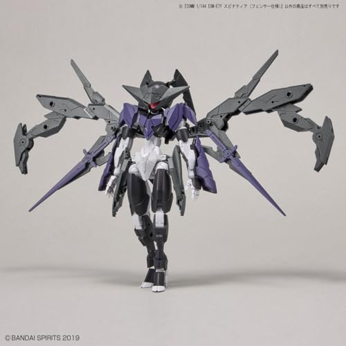 BANDAI SPIRITS 30MM 1/144 EXM-E7f Spinatia (Fencer Specification) 1/144 Scale Pre-Colored Plastic Model Kit