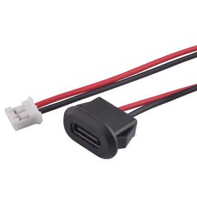 1Pc Type-C With Card Buckle USB-C Charger Plug Socket 3A High Current Fast Charging Jack Port USB Type C Connector Jack Female