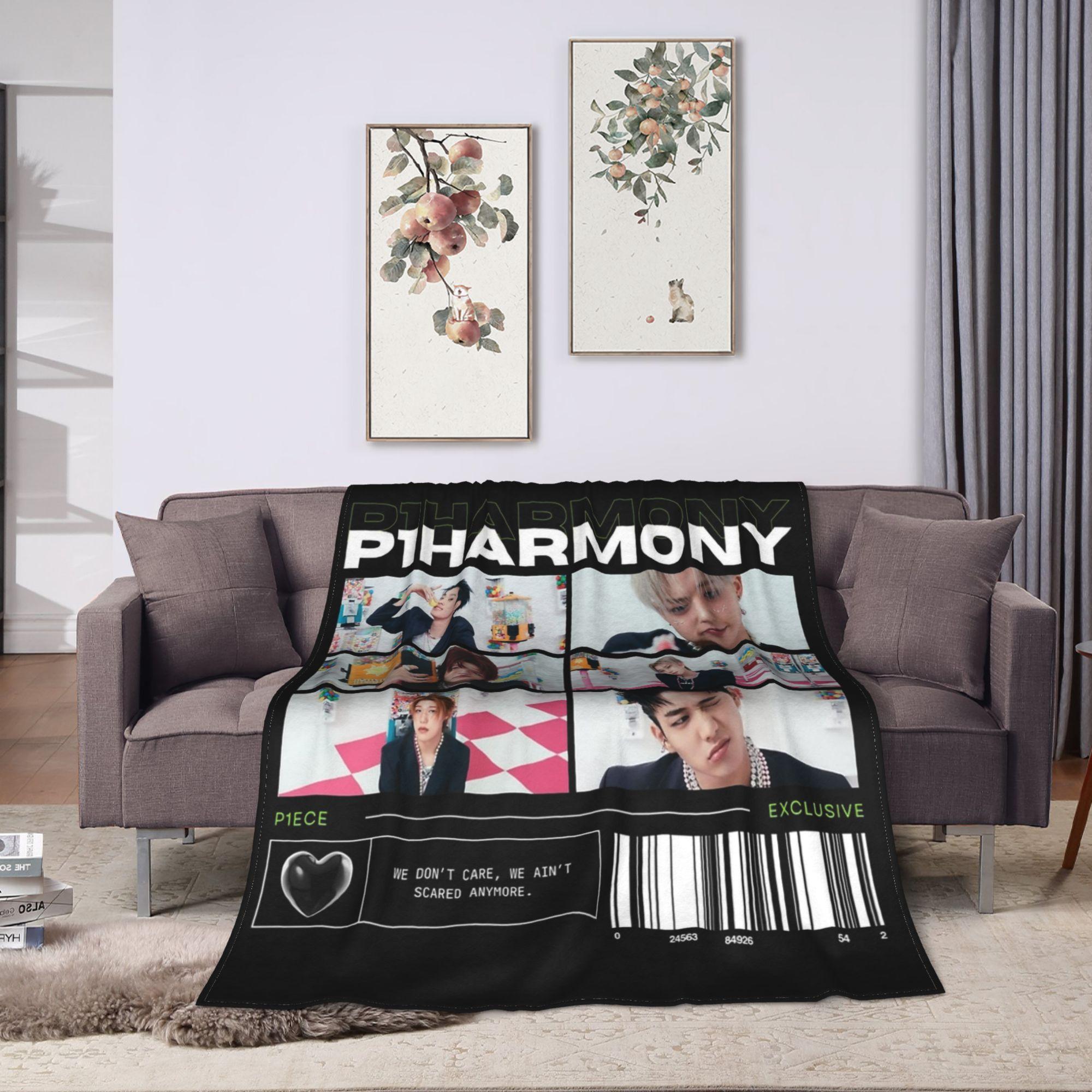 P1HARMONY KEEHO  Blankets Flannel Decoration  Breathable Super Soft Throw Blankets for Home Car Quilt 130x150cm
