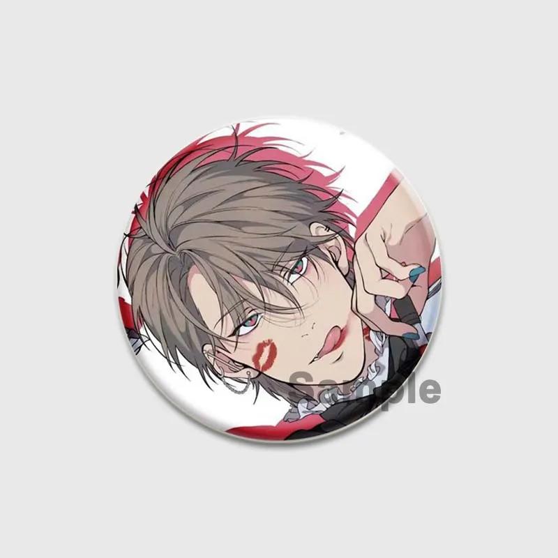 32/44/58mm BL Anime Förlorad i Molnet Knappnålar Tecknad Handgjord Brosch Badge Bröstnål för Ryggsäck Kläder Present Tillbehör