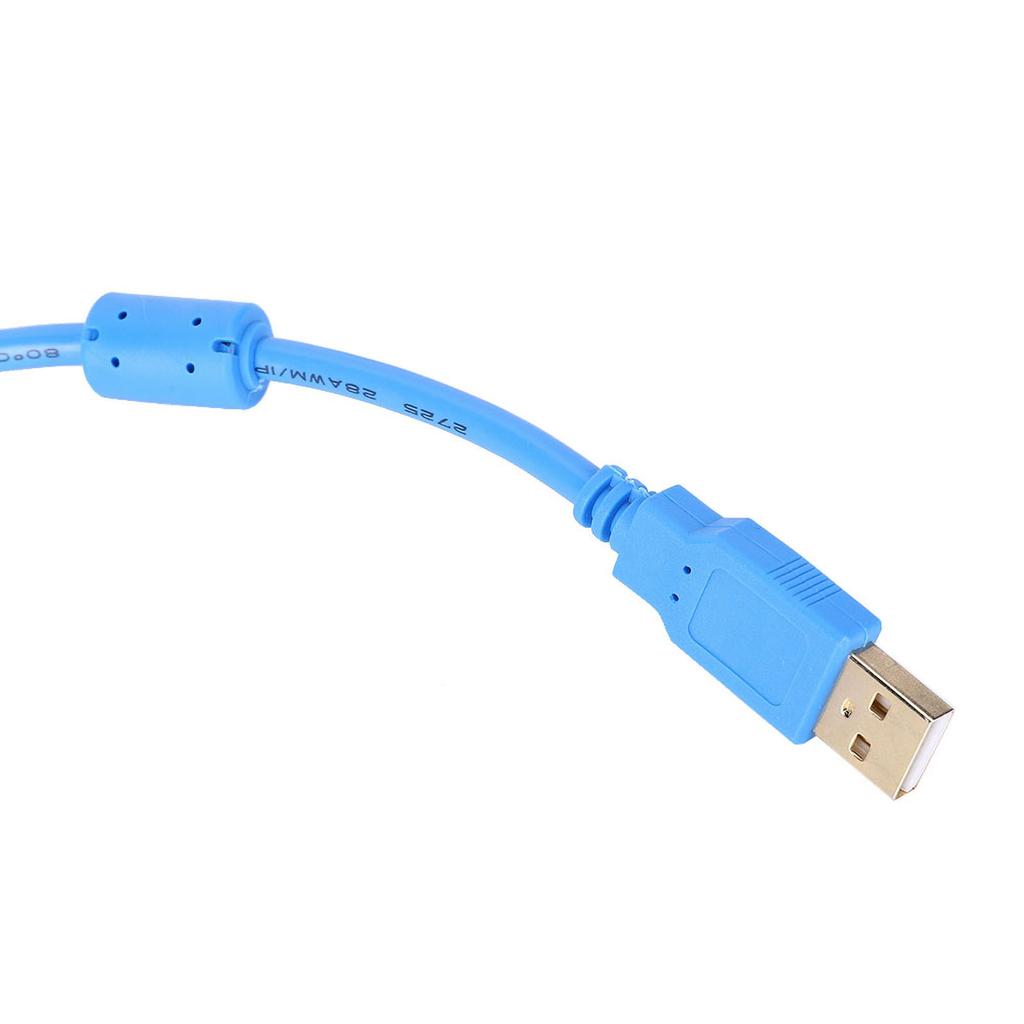 3meter PLC Programming Cable for Omron CQM1H CPM2C Series PLC Blue