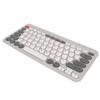 Compact Round Keycaps   Keyboard Wireless   2.4G Dual Mode Portable Slim Keyboard for   for   for