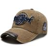 Distressed Cotton Washed Baseball Cap Korean Outdoor Sunscreen Hat Casual And Versatile Street Spring And Autumn Sunhat