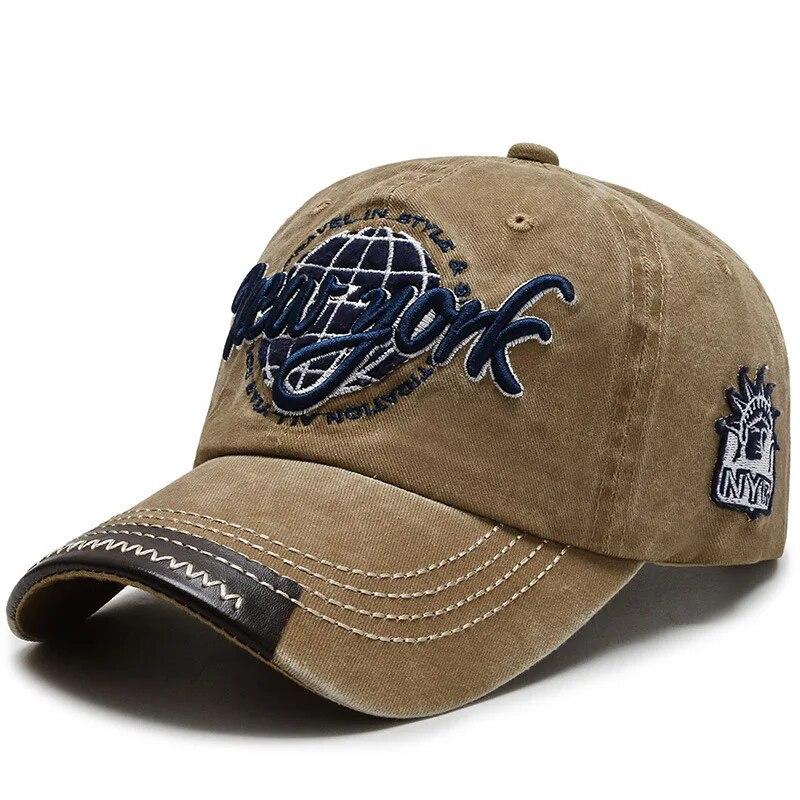 Distressed Cotton Washed Baseball Cap Korean Outdoor Sunscreen Hat Casual And Versatile Street Spring And Autumn Sunhat