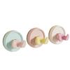 Suction Cup Hook, No-Drill Wall-Mounted Plug Fixer, Strong Load-Bearing for Kitchen