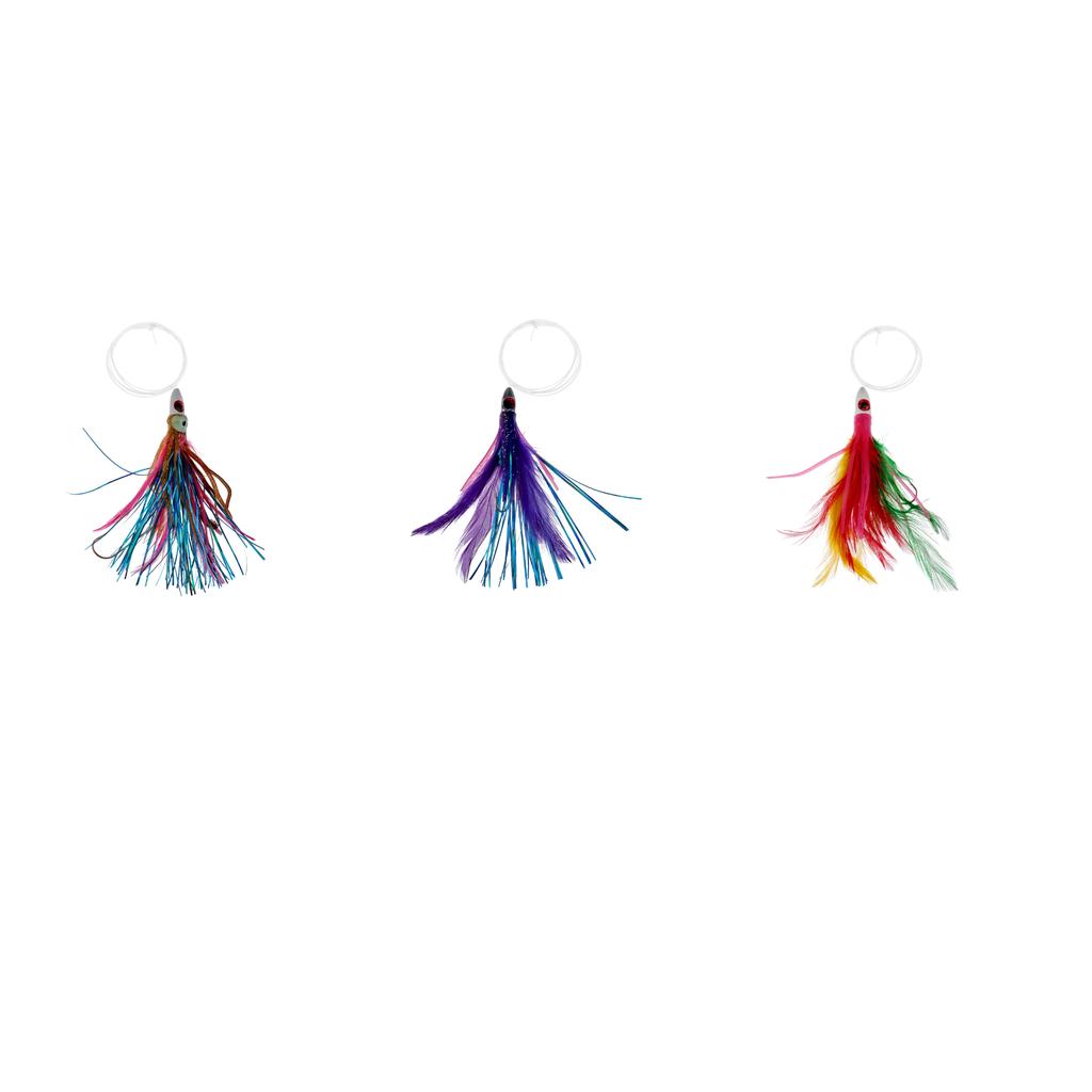 Big Game Saltwater Trolling Lures Marlin,Mahi,Dolphin,,Sailfish 3pcs