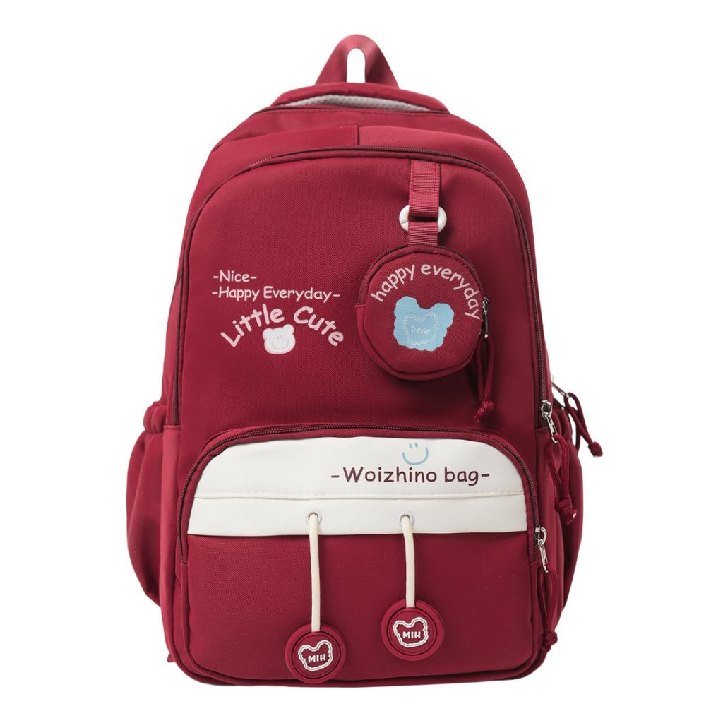 Schoolbag Mori High-value Backpack Large Capacity Cute Girl College Style Schoolbag Junior High School College Student Backpack