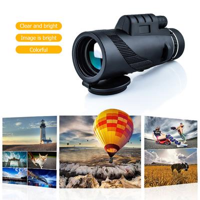 10x Monocular Telescope Lightweight Night Vision Telescope Bak4 Optical Lens Multi-function Monocular For Camping Hiking