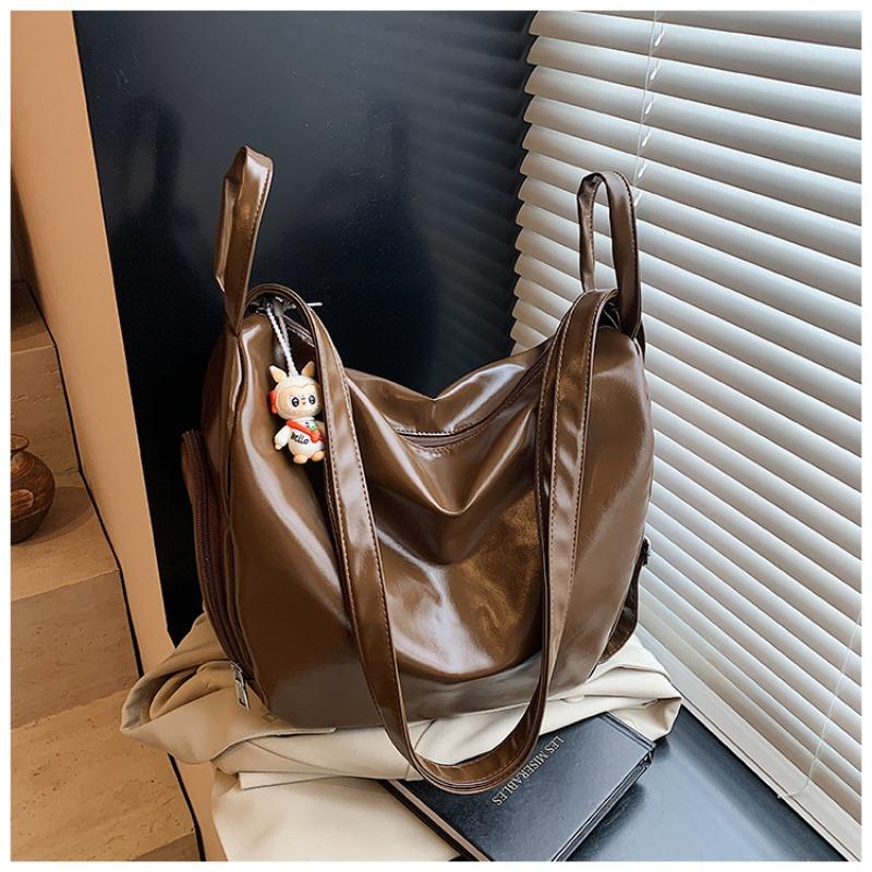 Tote bag women's large-capacity new summer versatile shoulder messenger bag casual multi-functional backpack