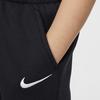 Nike Full Length Pants Brand Logo Comfortable Fleece Lined Knitted Fabric Black Infant And Toddler IB2542-010