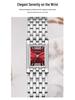 ORSGA Fashion Square Damen Quarz Uhr - Leichter Luxus & Casual Stil