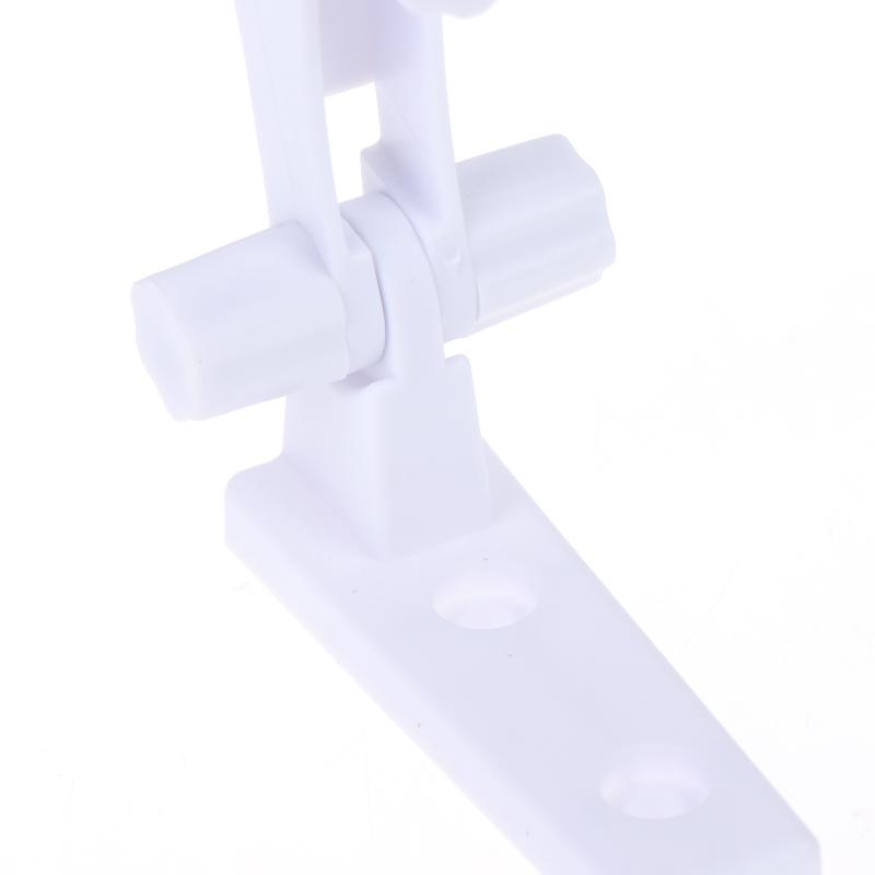 Adjustable Plastic Security Camera Bracket No Drill 360 Degree Rotation For Indoor Home Office Use