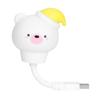 Cute Animal Shaped Night Light USB LED Soft Cartoon Baby Nursery Sleeping Lamp Kid Gift