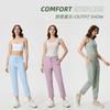 Spring and Summer Casual Sweatpants Women's Ice-feeling Quick-drying Breathable Running Fitness Pants Two Wear Leggings Straight Pants SS