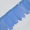 2M Dyed 13-18CM White Goose Feather Trims Real Geese Feather Ribbon Fringe  Dress Skrit DIY Craft Sewing Material Feathers