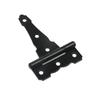 2PCS Classic Black Strap Hinges Shed Door Hinges Heavy Duty Barn Gate T-Strap Hinges
